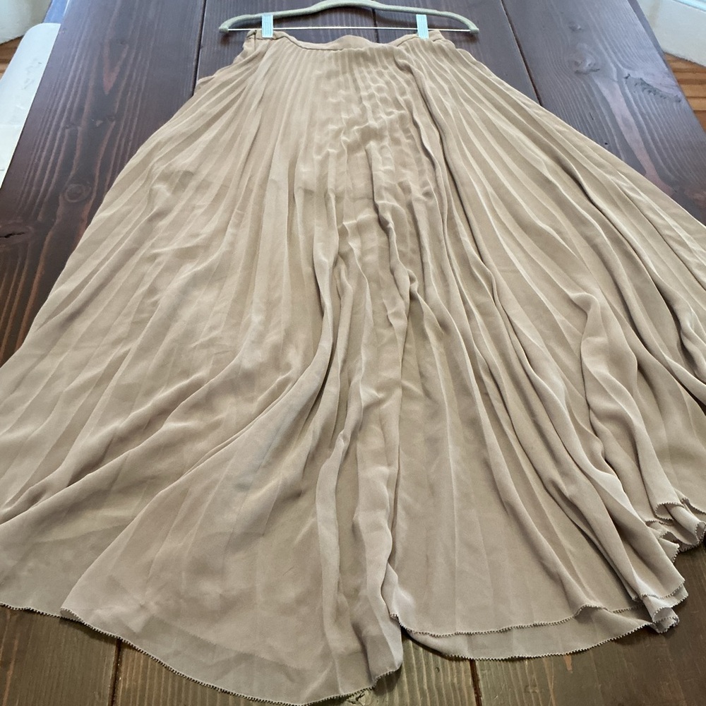 NWOT EXPRESS Pleated Maxi Skirt